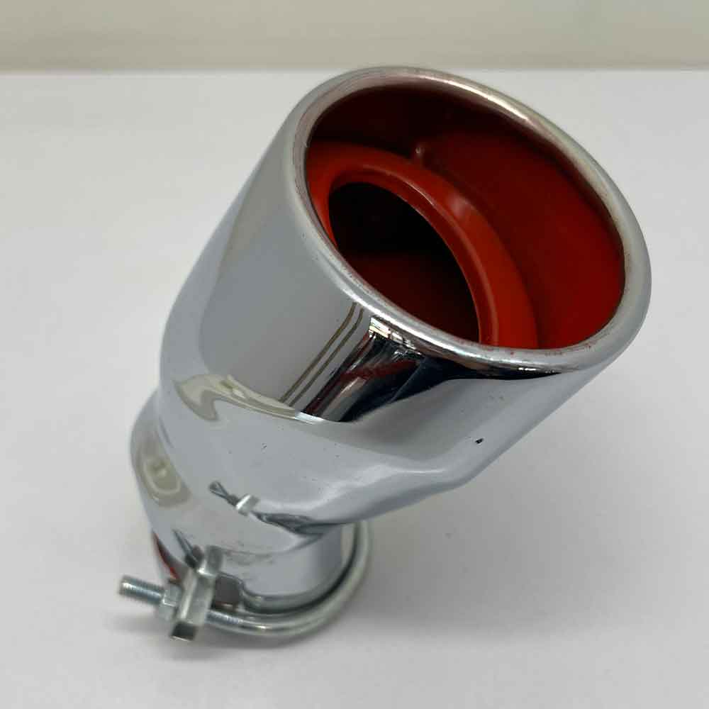 Optima exhaust head, JS curved tail, سر اگزوز اوپتیمایی دم کج Js کد219